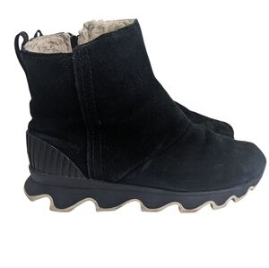 Sorel Women's Black Ankle Boots NL3128-010 Size 8 Comfort Booties